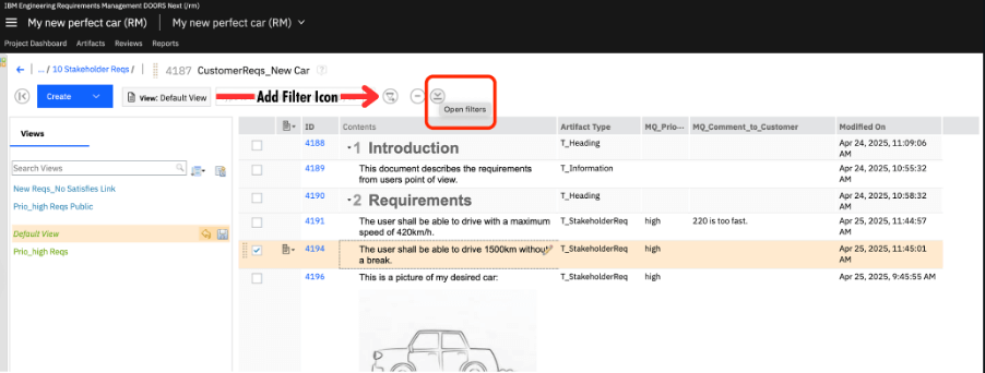 14-Add-filter-open-filter-module-ibm-dng