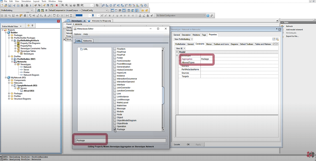 Metaclasses Editor and the immediate synchronization of changes in the Properties Tab