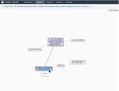 Visualizing Cross-Domain Traceability in SodiusWillert's SECollab