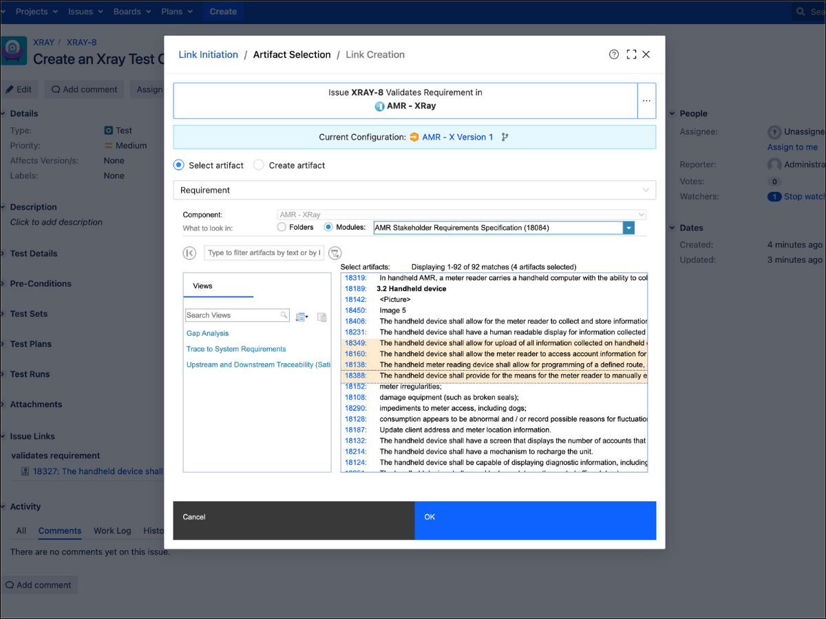 How to integrate Xray Test Management for Jira with IBM DOORS Next-1