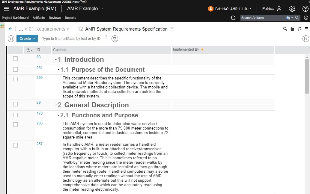 View without implementation link_Using changes with configurations in DOORS Next_SodiusWillert