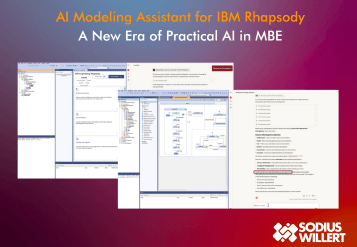 An article by Walter van der Heiden about AI Modeling Assistant for IBM Rhapsody