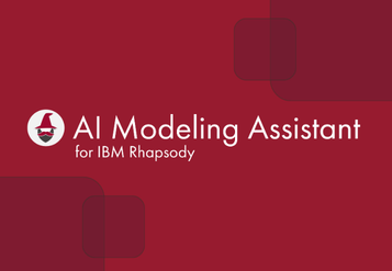 An illustration for an article about SodiusWillert AI Modeling Assistant for IBM Rhapsody: how to reverse engineer code and models in Rhapsody with AI