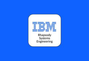 An illustration for a blog post about IBM Rhapsody Systems Engineering 