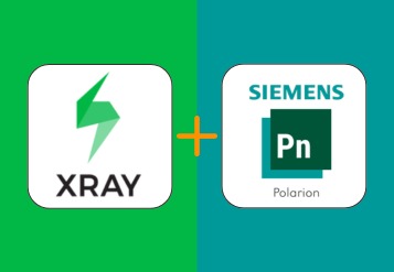 An illustration for an article about integration between Xray Test Management for Jira with Siemens Polarion