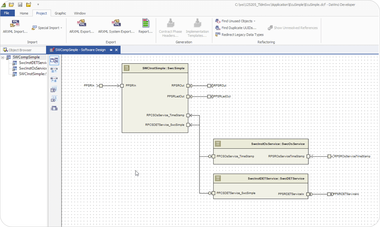 RXFAutosarCPConfigurationInVectorDaVinci_RXF for AUTOSAR Classic Platform_SodiusWillert