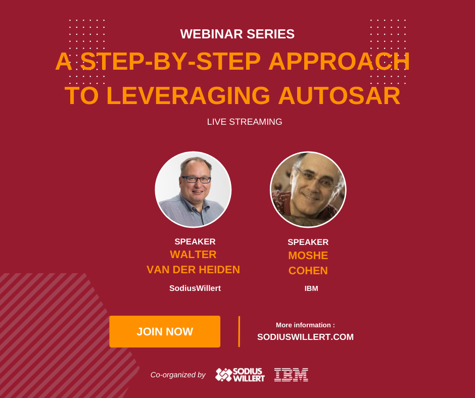 Webinar series: a step-by-step approach to leveraging AUTOSAR